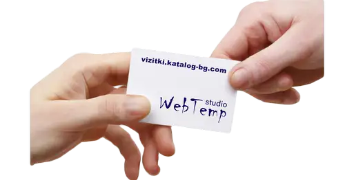 Уеб визитка от WebTemp