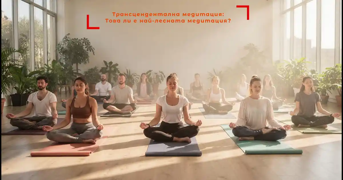Трансцендентална медитация: Това ли е най-лесната медитация