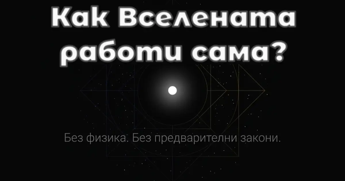 Пътешествие от Нищото: Как Вселената се ражда …