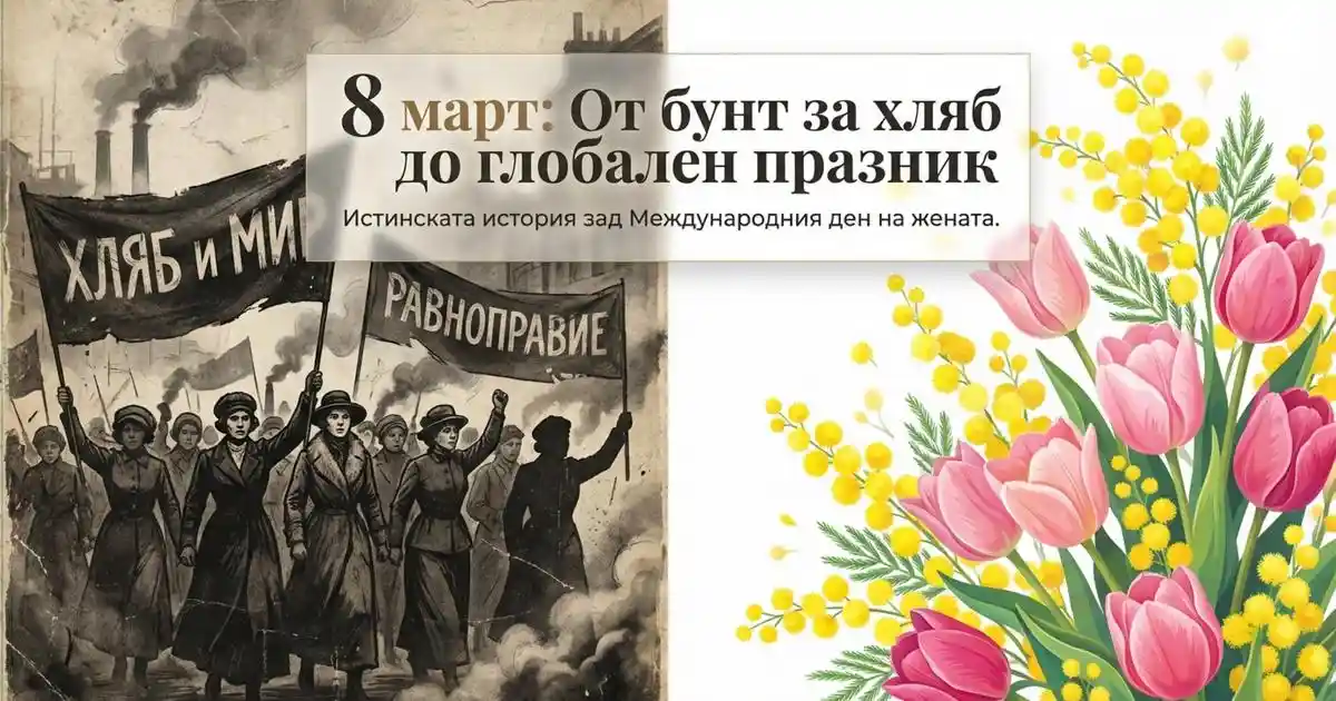 8 март. От бунт за хляб до глобален празник