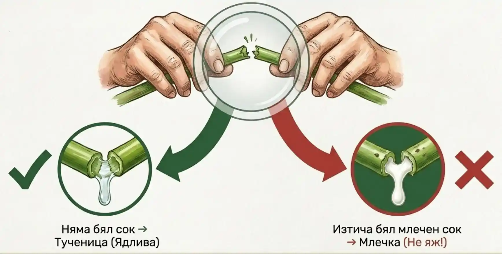 При Тученицата няма бялсок